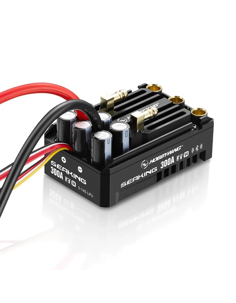 HOBBYWING HWI30301202 HOBBYWING SEAKING 300A HV V4 ESC (5-14S)