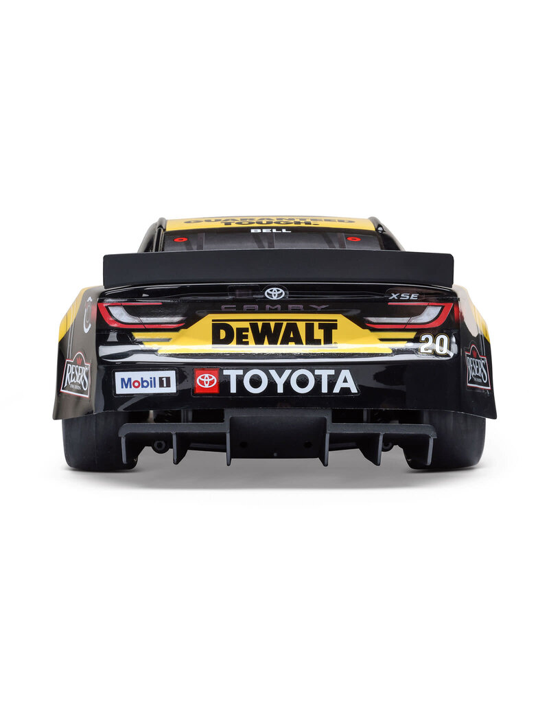 LOSI LOS1122520 1/12 NASCAR RC RACECAR CHRISTOPHER BELL® #20® 2025 DEWALT TOYOTA CAMRY XSE 2S AWD RTR BRUSHED ON-ROAD (BATTERY & CHARGER INCLUDED), YELLOW