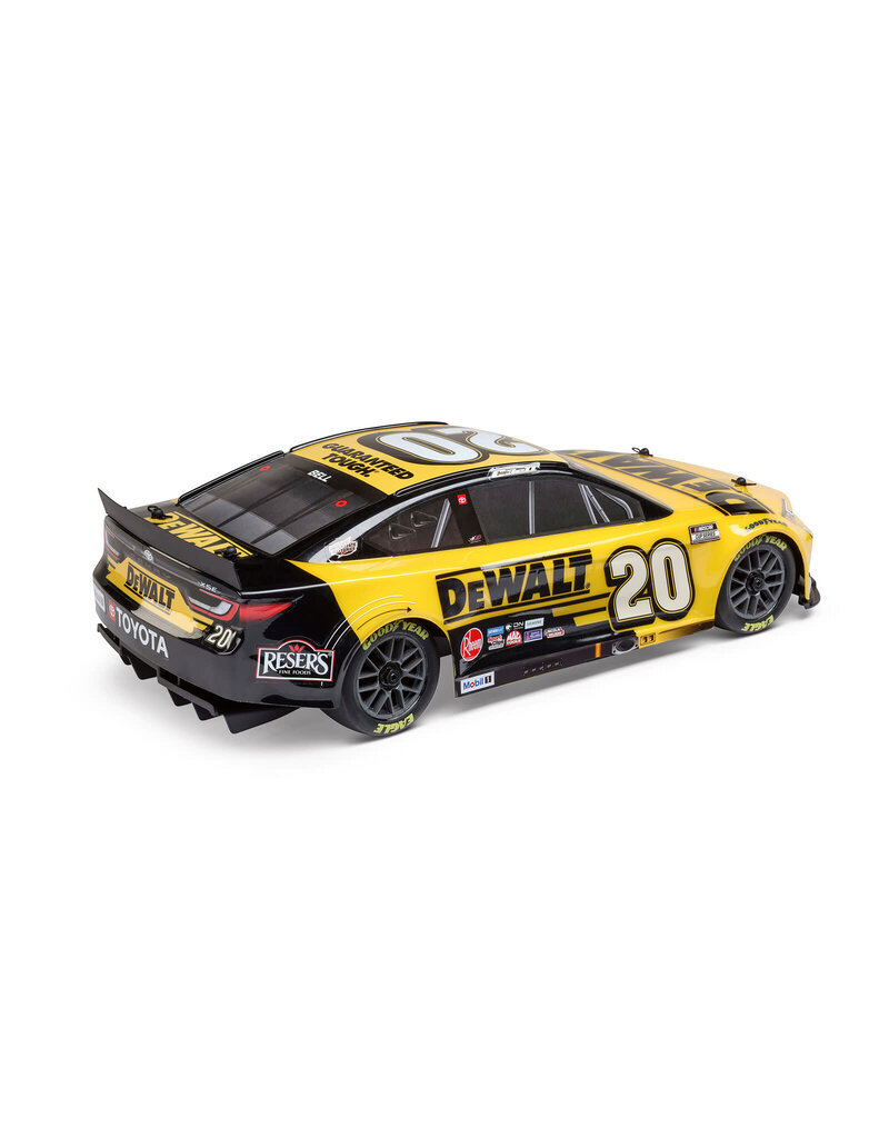 LOSI LOS1122520 1/12 NASCAR RC RACECAR CHRISTOPHER BELL® #20® 2025 DEWALT TOYOTA CAMRY XSE 2S AWD RTR BRUSHED ON-ROAD (BATTERY & CHARGER INCLUDED), YELLOW