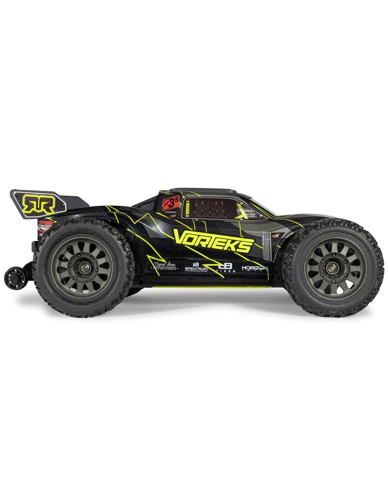 ARRMA ARA3505T1 1/10 VORTEKS 223S DSC 2WD RTR BRUSHLESS STADIUM TRUCK, YELLOW