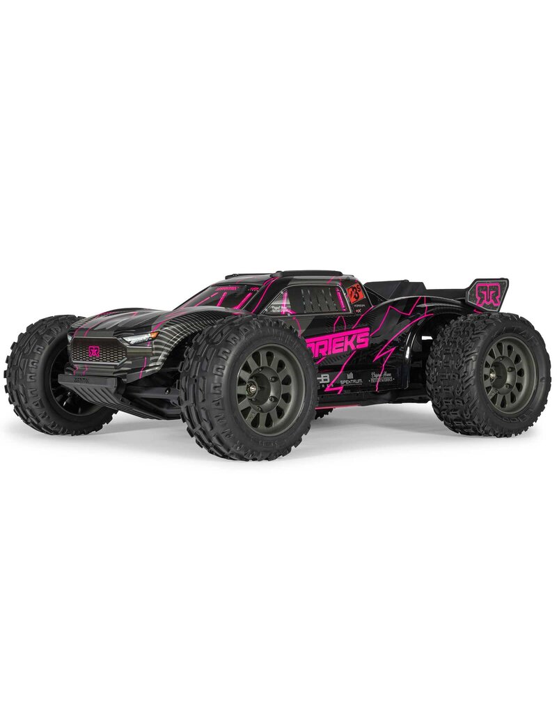 ARRMA ARA3505T3 1/10 VORTEKS 223S DSC 2WD RTR BRUSHLESS STADIUM TRUCK, PINK