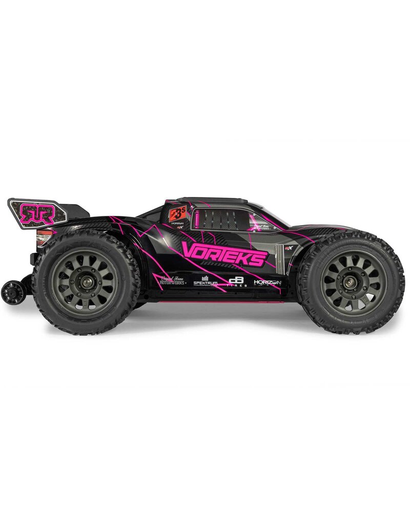 ARRMA ARA3505T3 1/10 VORTEKS 223S DSC 2WD RTR BRUSHLESS STADIUM TRUCK, PINK