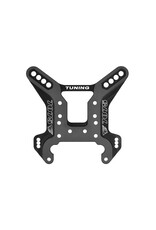 TEAM CORALLY COR00180-423 SHOCK TOWER - REAR - SWISS MADE 7075 T6 - 5MM - HARD ANODIZED - BLACK