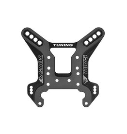 TEAM CORALLY COR00180-423 SHOCK TOWER - REAR - SWISS MADE 7075 T6 - 5MM - HARD ANODIZED - BLACK