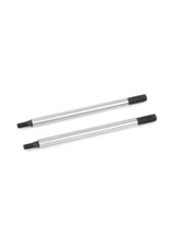 TEAM CORALLY COR00180-165 SHOCK SHAFT, 55MM, FRONT, STEEL, 2 PCS FOR PYTHON & KAGAMA