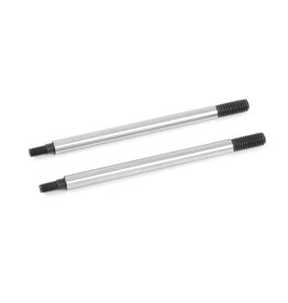TEAM CORALLY COR00180-165 SHOCK SHAFT, 55MM, FRONT, STEEL, 2 PCS FOR PYTHON & KAGAMA