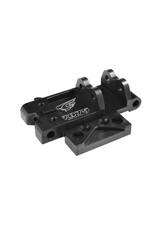 TEAM CORALLY COR00180-829 CENTER DIFF PLATE, CHASSIS BRACE HOLDER, SWISS MADE 7075 T6, BLACK, MADE IN ITALY