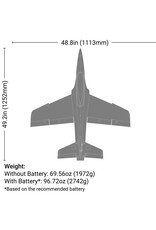 E-FLITE EFL02450 HABU XS 80MM EDF BNF BASIC