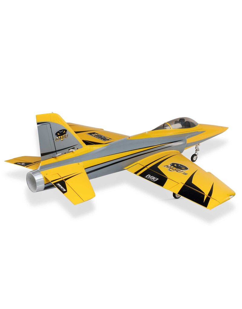 E-FLITE EFL02450 HABU XS 80MM EDF BNF BASIC
