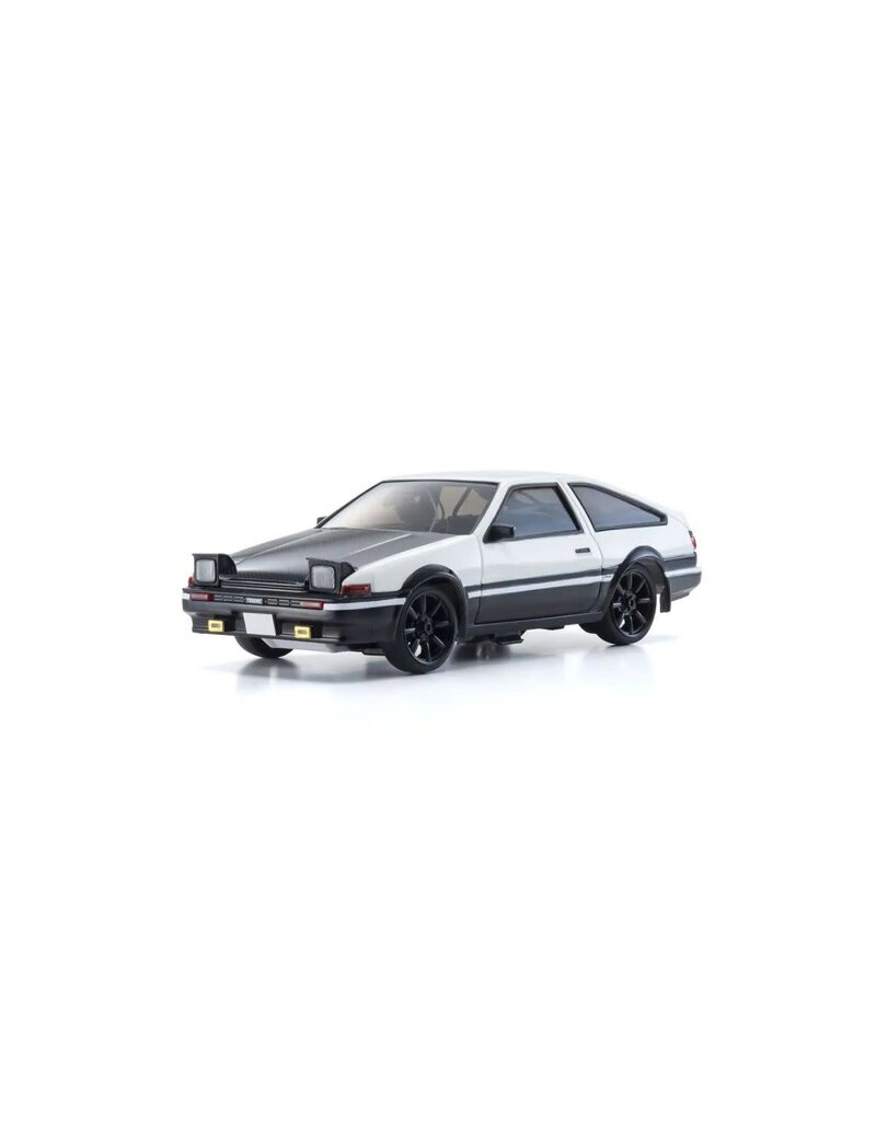 KYOSHO KYO66617A FIRST MINI-Z INITIAL D TOYOTA SPRINTER TRUENO AE86 W/ CARBON WH/BL