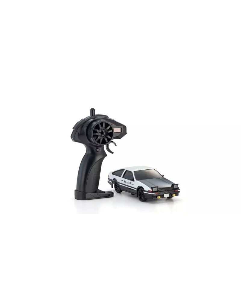 KYOSHO KYO66617A FIRST MINI-Z INITIAL D TOYOTA SPRINTER TRUENO AE86 W/ CARBON WH/BL