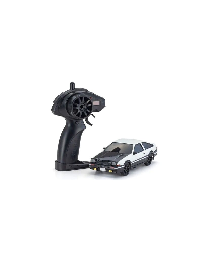 KYOSHO KYO66617A FIRST MINI-Z INITIAL D TOYOTA SPRINTER TRUENO AE86 W/ CARBON WH/BL