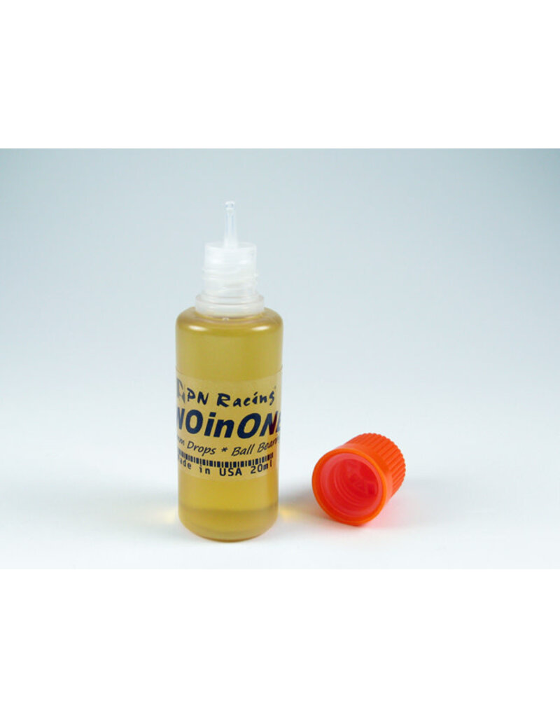 PN RACING KEN PN700803 TWO IN ONE FORMULA COMM DROPS AND BALL BEARING LUBRICANT 20ML