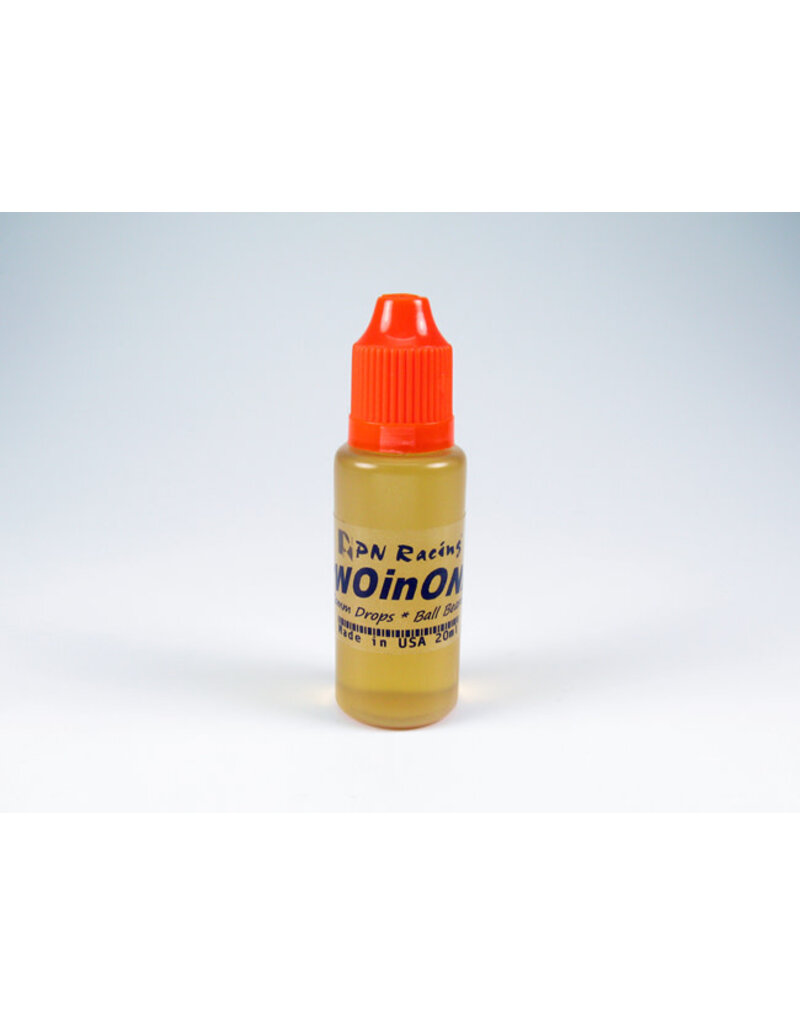 PN RACING KEN 700803 TWO IN ONE FORMULA COMM DROPS AND BALL BEARING LUBRICANT 20ML