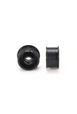 PN RACING PN MR2088R0-19 2WD DELRIN  FORMULA 11X19MM FLANGED REAR WHEELS 0MM OFFSET : BLACK (2)