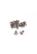 PN RACING PN 700725 M2X5 TITANIUM COUNTERSUNK HEX MACHINE SCREW (10PCS)