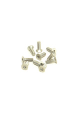 PN RACING PN 700726 M2X6 TITANIUM COUNTERSUNK HEX MACHINE SCREW (10PCS)