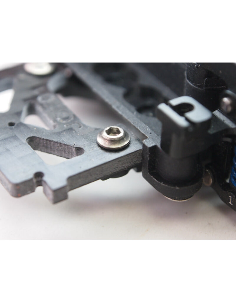 PN RACING KEN PN700924 M2X4 TITANIUM UFO HEAD HEX MACHINE SCREW (10PCS)