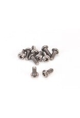 PN RACING KEN PN700925 M2X5 TITANIUM UFO HEAD HEX MACHINE SCREW (10)