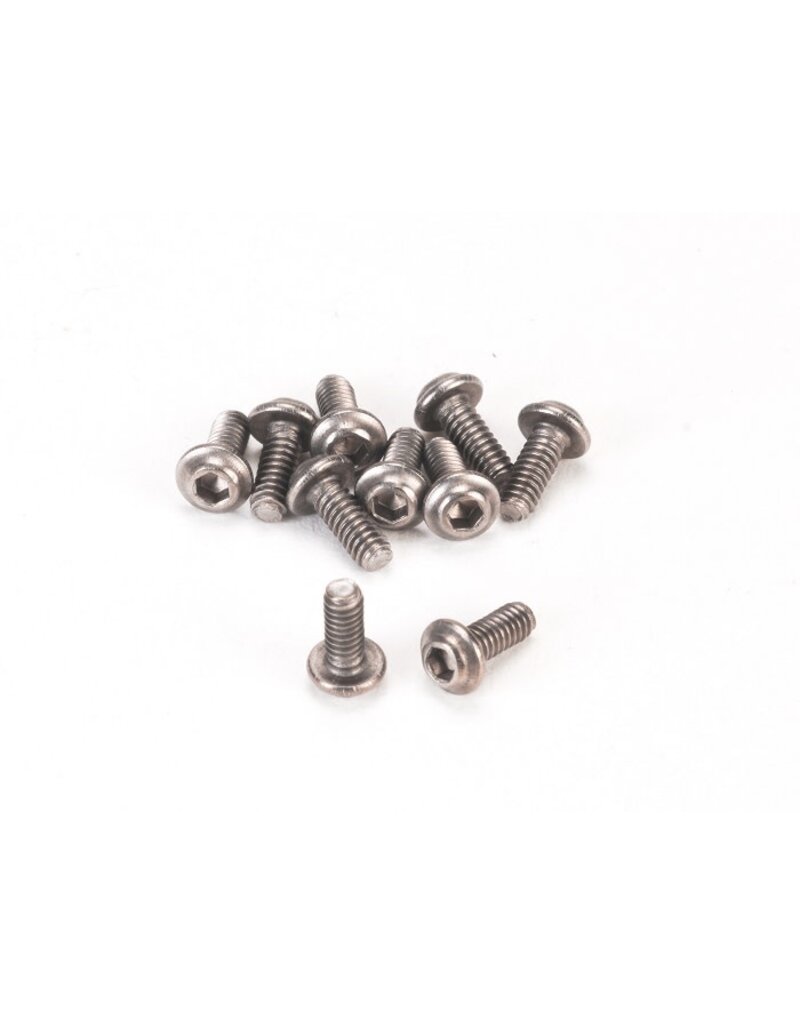 PN RACING KEN PN700925 M2X4 TITANIUM UFO HEAD HEX MACHINE SCREW (10PCS)