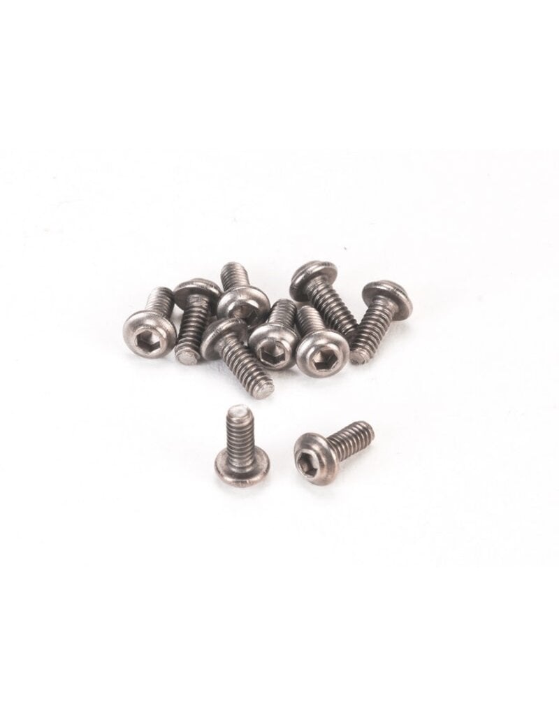 PN RACING KEN PN700925 M2X5 TITANIUM UFO HEAD HEX MACHINE SCREW (10)