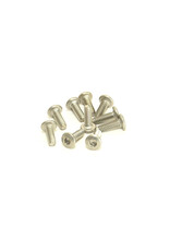 PN RACING KEN700626 PN RACING M2X6 TITANIUM BUTTON HEAD HEX MACHINE SCREW (10PCS)
