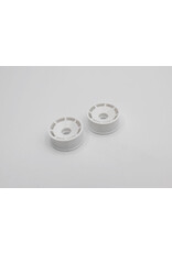 REFLEX RACING REF RX600F0W SPEED DISH WHEEL FRONT 8.5MM WHEELS 0MM OFFSET: WHITE (2)