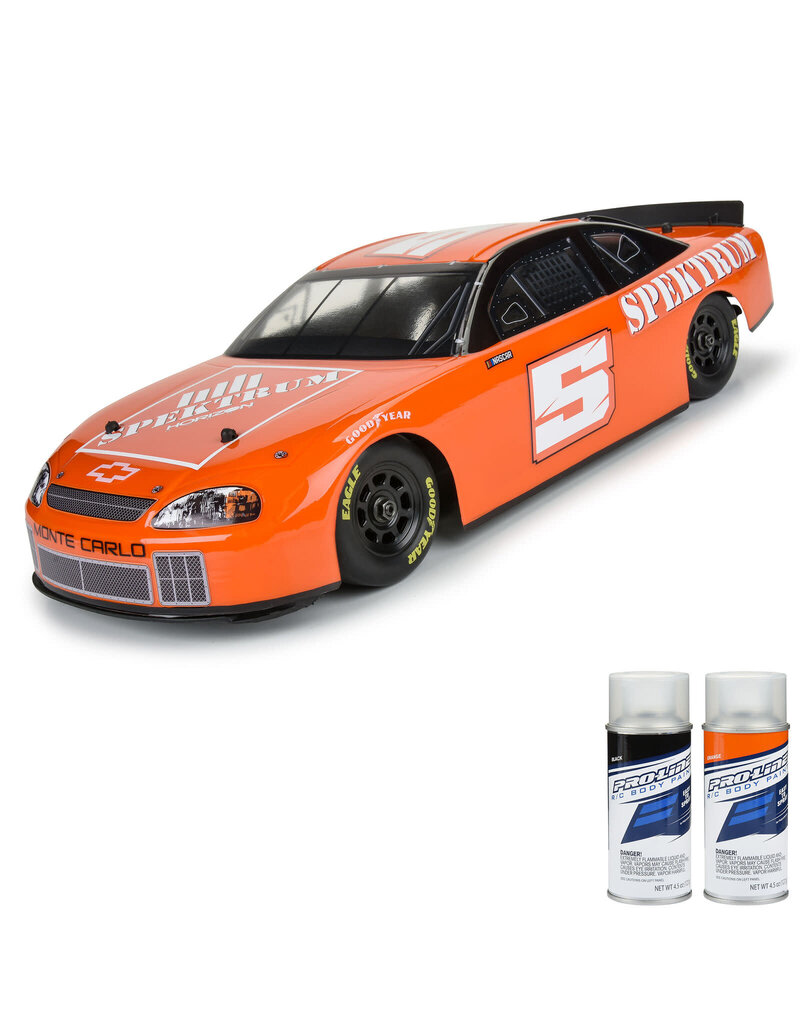 PROLINE RACING PRO371317 PRE-CUT 1997 CHEVY MONTE CARLO CLEAR FOR LOSI NASCAR RACECAR