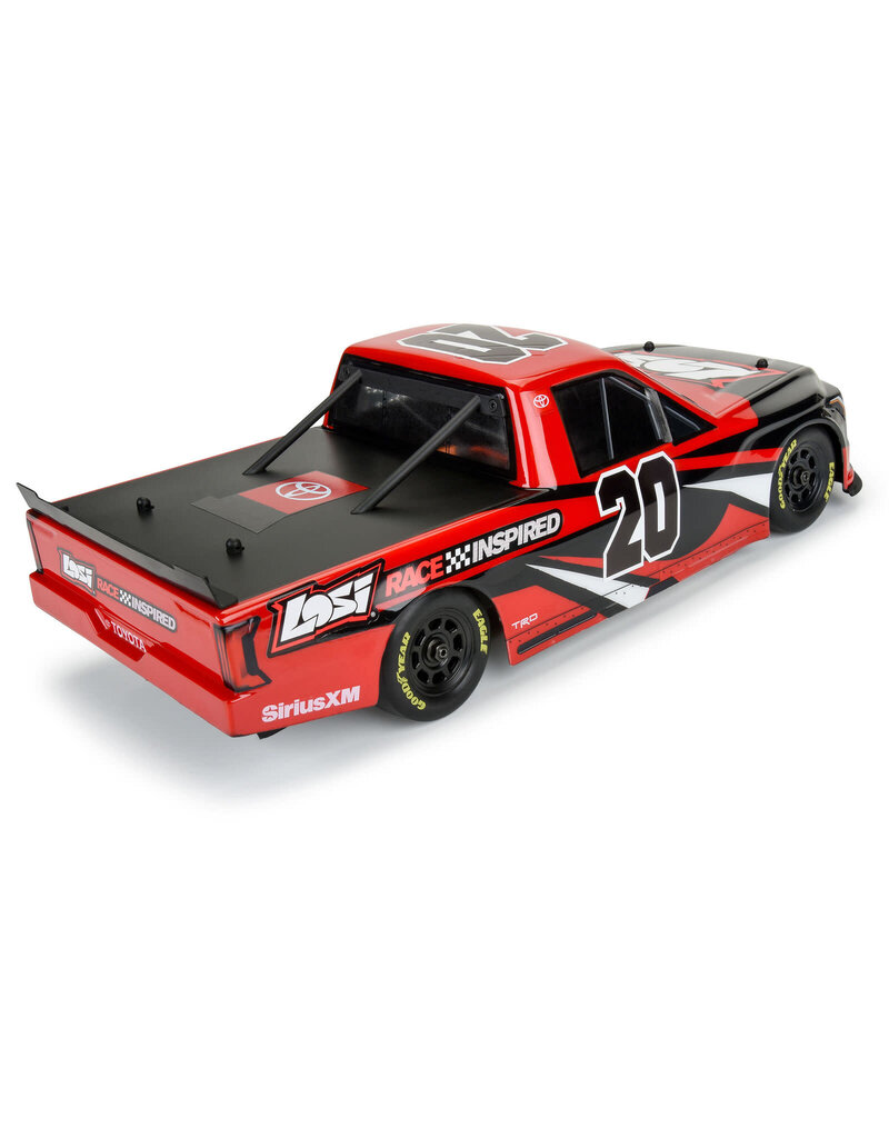 PROLINE RACING PRO365500 PRE-CUT 2024 TOYOTA TUNDRA NASCAR TRUCK SERIES CLEAR BODY FOR LOSI NASCAR RACECAR