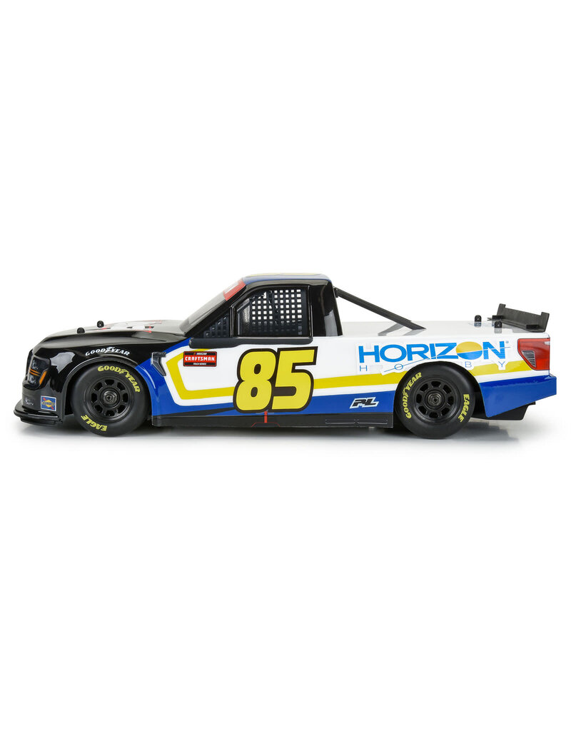 PROLINE RACING PRO365400 PRE-CUT 2024 FORD F-150 NASCAR TRUCK SERIES CLEAR BODY FOR LOSI NASCAR RACECAR