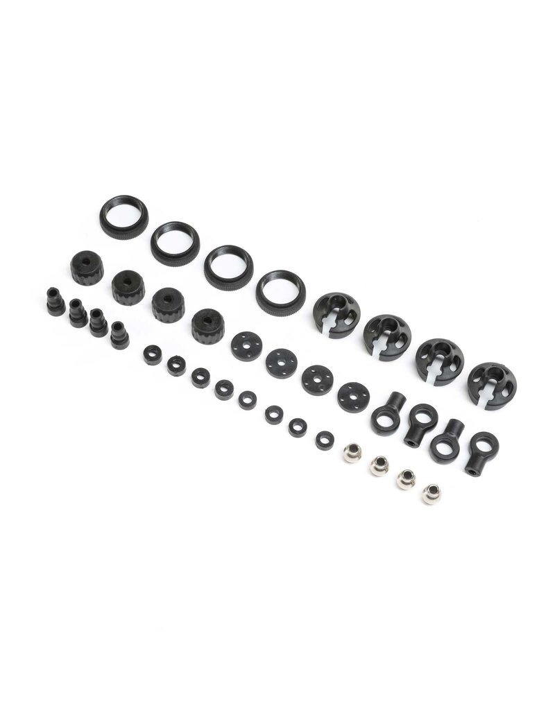 LOSI LOS243014 SHOCK PLASTICS & BALLS (4): LMT