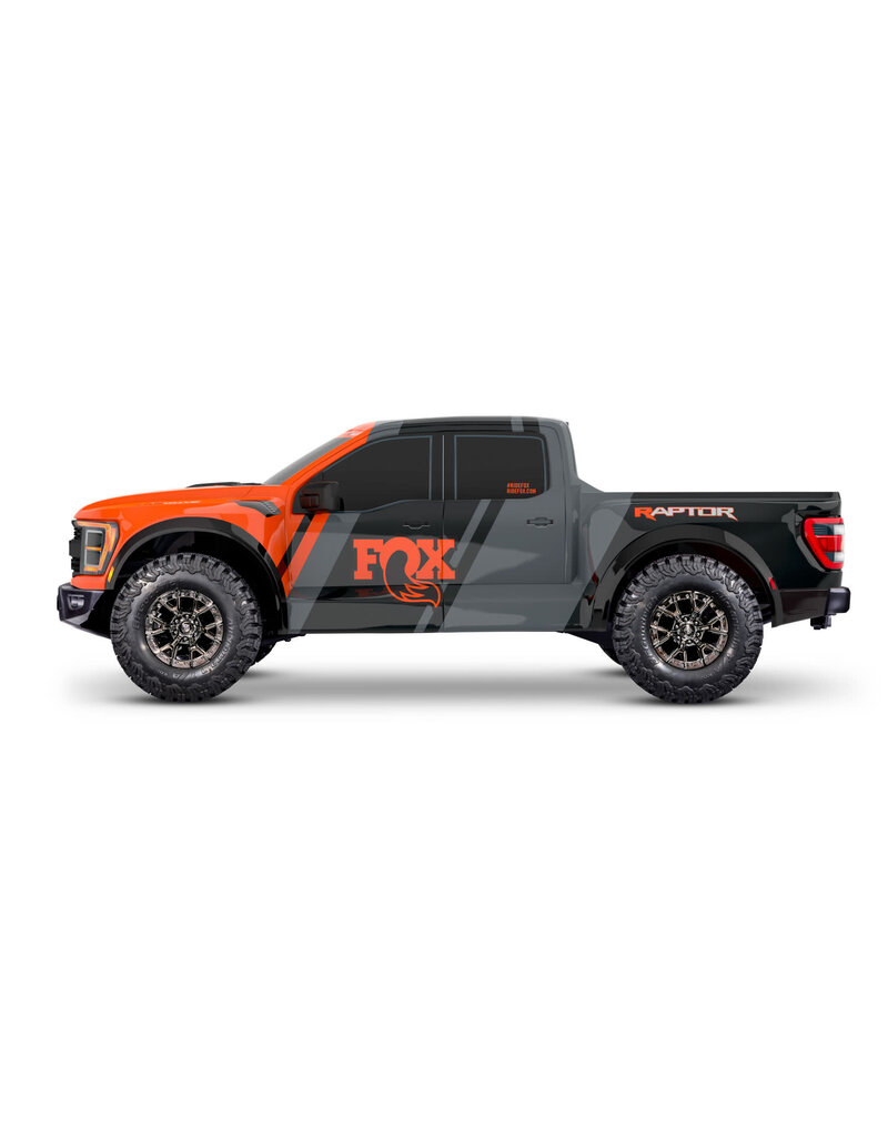 TRAXXAS TRA101177-4-FOX2 RAPTOR R 4X4 VXL ULTIMATE: FOX ORANGE