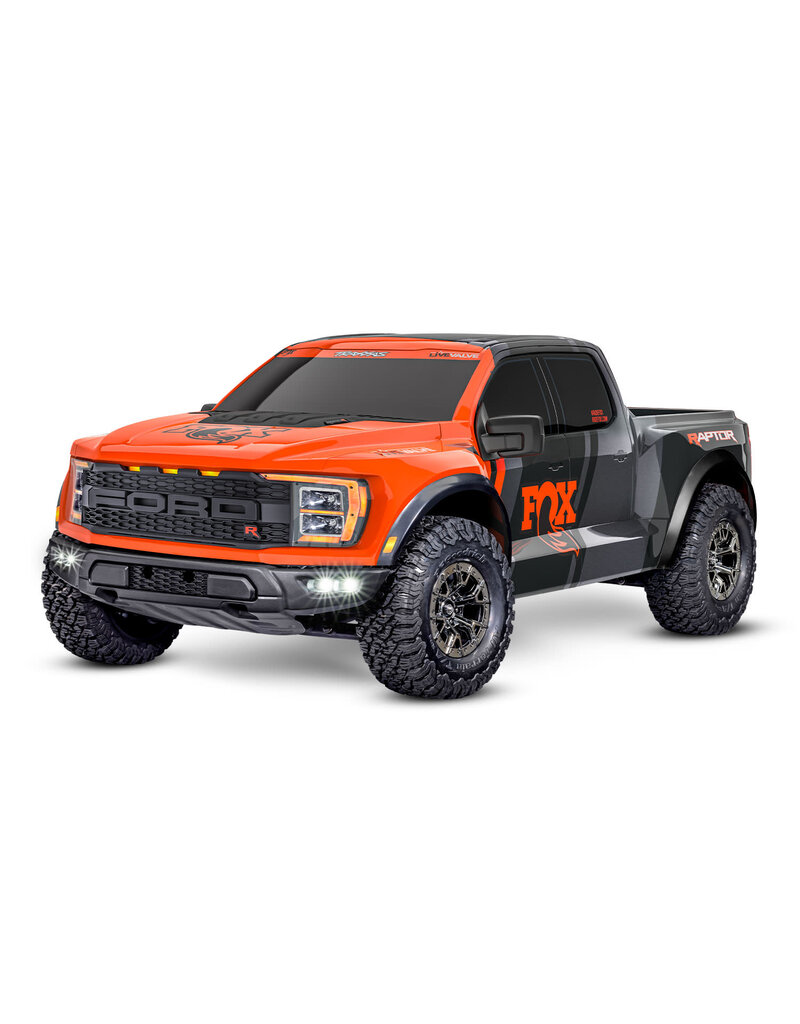 TRAXXAS TRA101177-4-FOX2 RAPTOR R 4X4 VXL ULTIMATE: FOX ORANGE