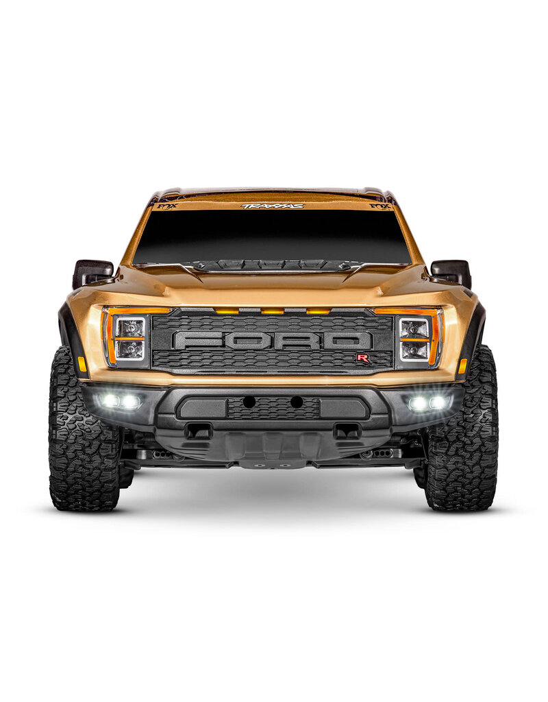TRAXXAS TRA101177-4-FOXS RAPTOR R 4X4 VXL ULTIMATE: FOX GOLD