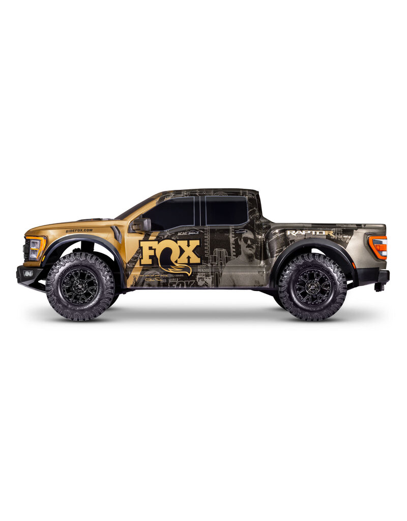 TRAXXAS TRA101177-4-FOXS RAPTOR R 4X4 VXL ULTIMATE: FOX GOLD