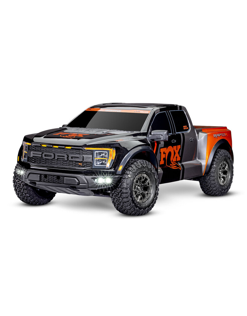 TRAXXAS TRA101177-4-FOX1 RAPTOR R 4X4 VXL ULTIMATE: FOX BLACK