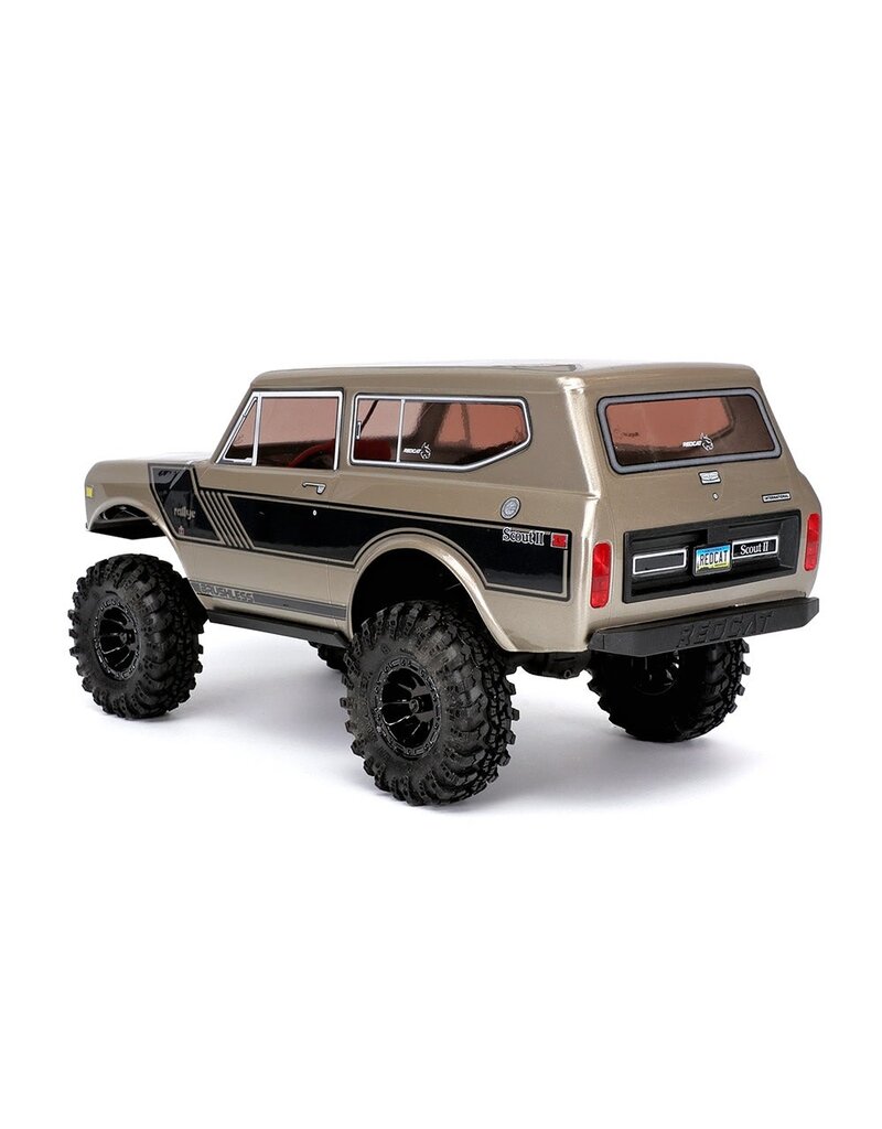 REDCAT RACING RER39152 ASCENT-18 INTERNATIONAL SCOUT II - 1/18 SCALE BRUSHLESS ELECTRIC ROCK CRAWLER GOLD DUST