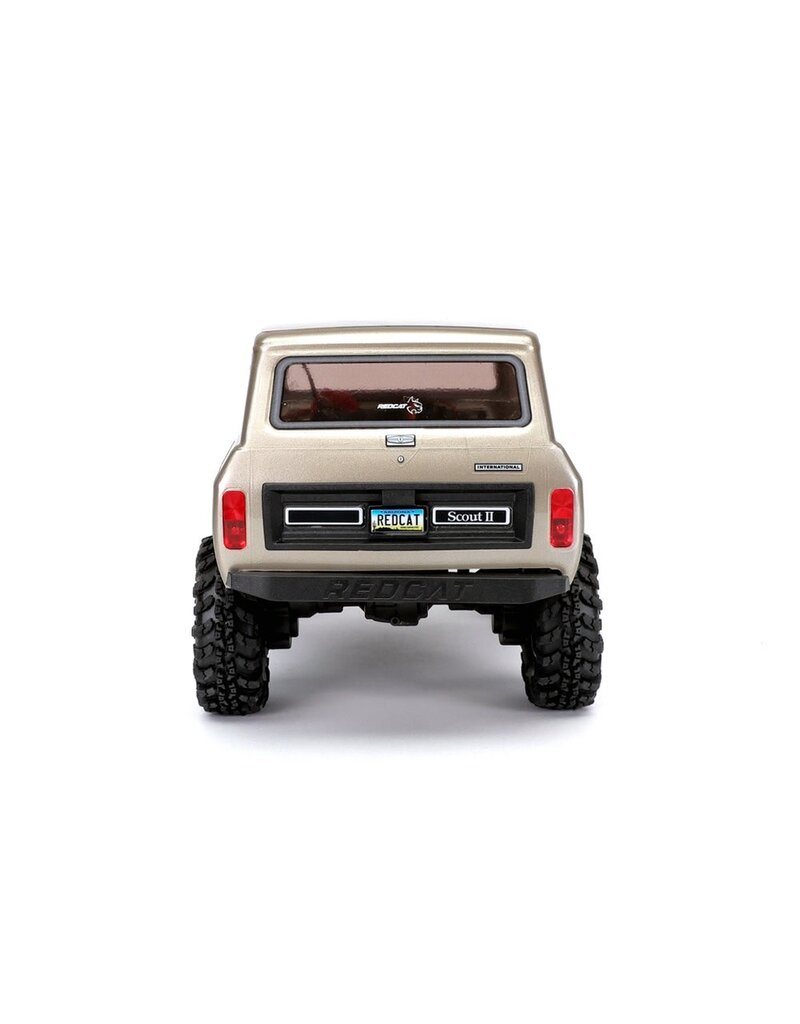 REDCAT RACING RER39152 ASCENT-18 INTERNATIONAL SCOUT II - 1/18 SCALE BRUSHLESS ELECTRIC ROCK CRAWLER GOLD DUST
