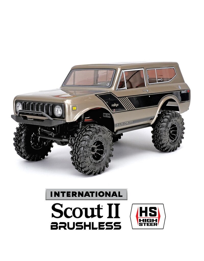 REDCAT RACING RER39152 ASCENT-18 INTERNATIONAL SCOUT II - 1/18 SCALE BRUSHLESS ELECTRIC ROCK CRAWLER GOLD DUST