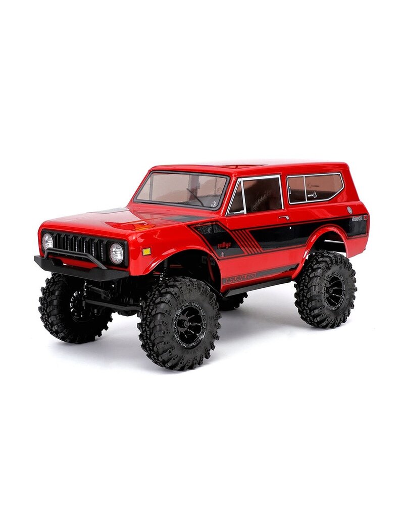 REDCAT RACING RER39153 ASCENT-18 INTERNATIONAL SCOUT II - 1/18 SCALE BRUSHLESS ELECTRIC ROCK CRAWLER RED