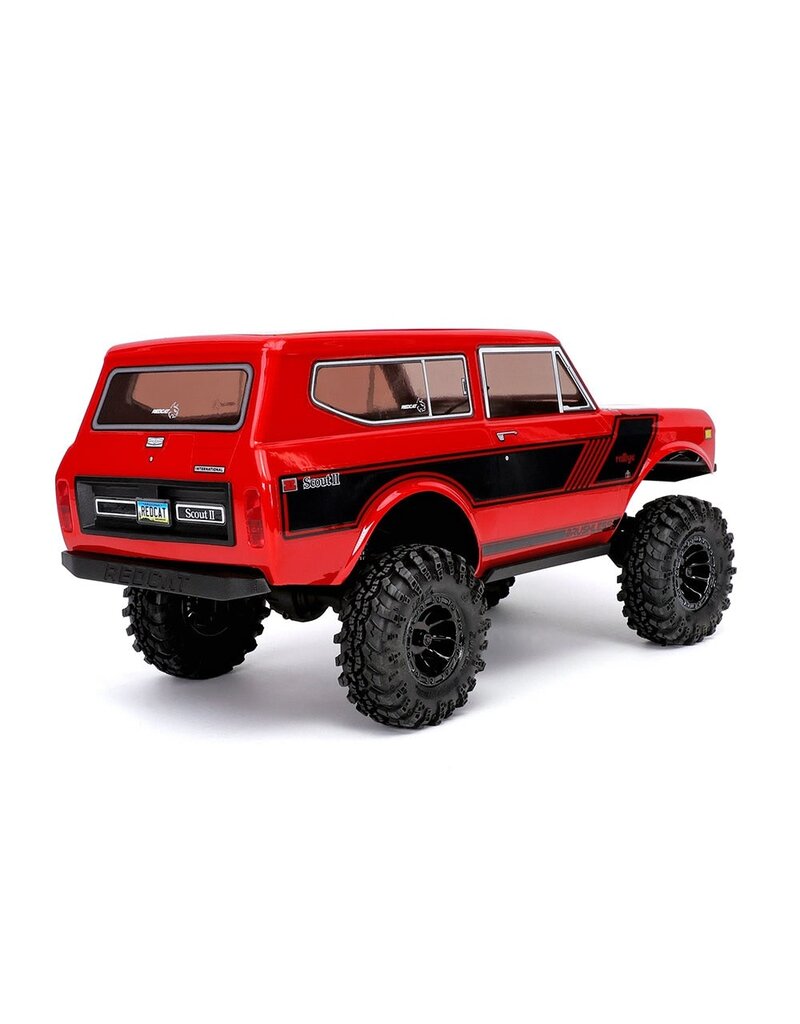 REDCAT RACING RER39153 ASCENT-18 INTERNATIONAL SCOUT II - 1/18 SCALE BRUSHLESS ELECTRIC ROCK CRAWLER RED
