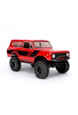 REDCAT RACING RER39153 ASCENT-18 INTERNATIONAL SCOUT II - 1/18 SCALE BRUSHLESS ELECTRIC ROCK CRAWLER RED