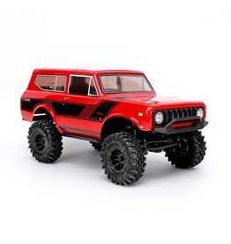 REDCAT RACING RER39153 ASCENT-18 INTERNATIONAL SCOUT II - 1/18 SCALE BRUSHLESS ELECTRIC ROCK CRAWLER RED