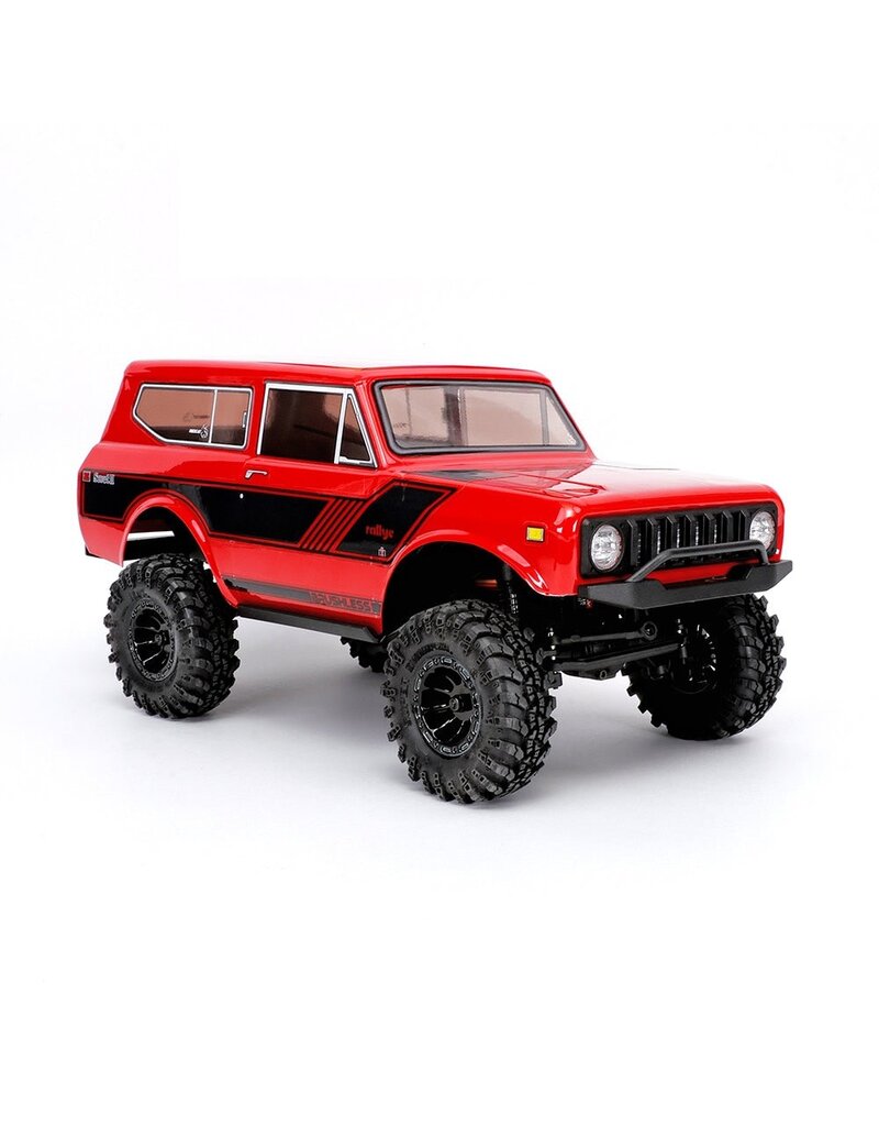 REDCAT RACING RER39153 ASCENT-18 INTERNATIONAL SCOUT II - 1/18 SCALE BRUSHLESS ELECTRIC ROCK CRAWLER RED