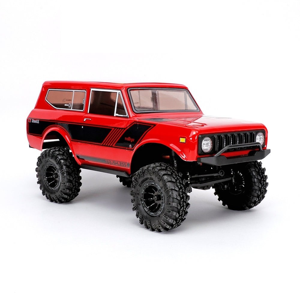 RER39153 ASCENT-18 INTERNATIONAL SCOUT II - 1/18 SCALE BRUSHLESS ELECTRIC ROCK CRAWLER RED