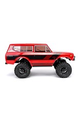 REDCAT RACING RER39153 ASCENT-18 INTERNATIONAL SCOUT II - 1/18 SCALE BRUSHLESS ELECTRIC ROCK CRAWLER RED