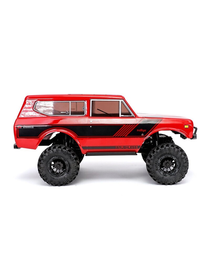 REDCAT RACING RER39153 ASCENT-18 INTERNATIONAL SCOUT II - 1/18 SCALE BRUSHLESS ELECTRIC ROCK CRAWLER RED