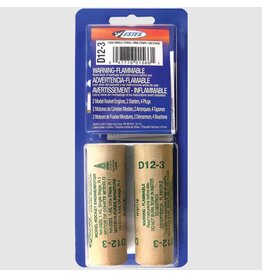 ESTES EST10027 D12-3 MODEL ROCKET ENGINES (2PK)