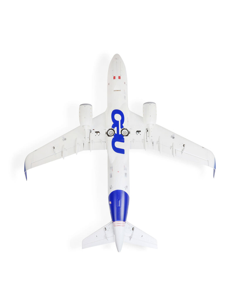 E-FLITE EFL-1493 AIRBUS A320NEO TWIN 64MM EDF BNF BASIC WITH AS3X+ AND SAFE SELECT