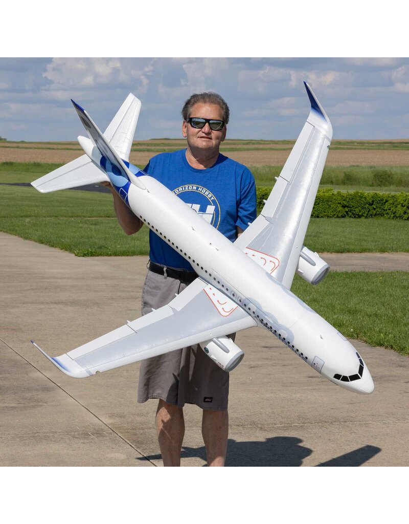 E-FLITE EFL-1493 AIRBUS A320NEO TWIN 64MM EDF BNF BASIC WITH AS3X+ AND SAFE SELECT